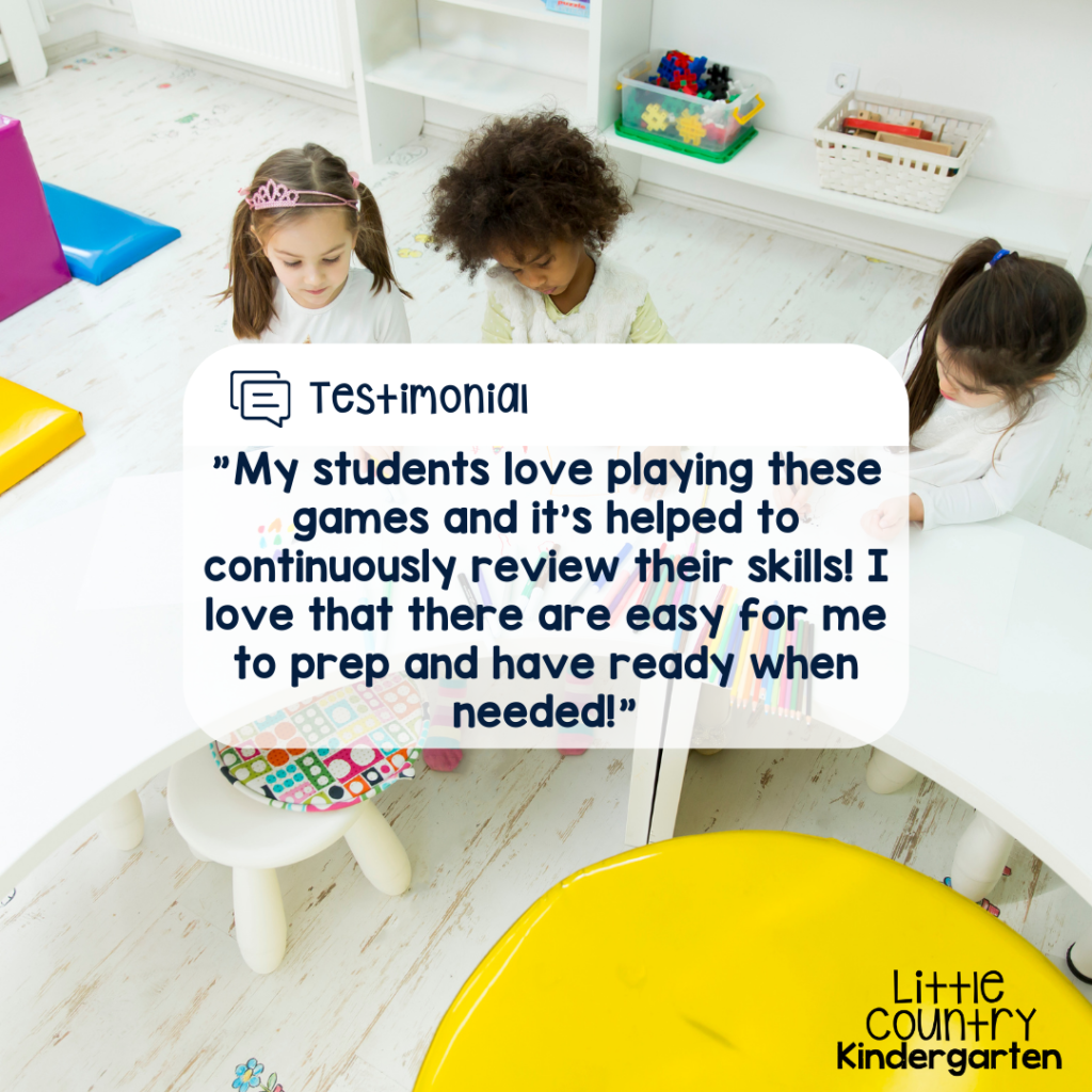 Testimonial that teacher loved the product because it was easy to prep and ready when needed to differentiate easier.