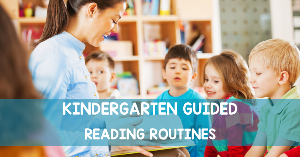 Guided Reading Kindergarten Routines Title Image