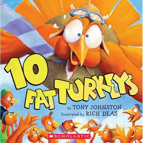 10 Fat Turkeys is the second of my greatest kindergarten stories to read!